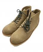 SLOW WEARスローウェア）の古着「スウェードブーツ」｜ベージュ