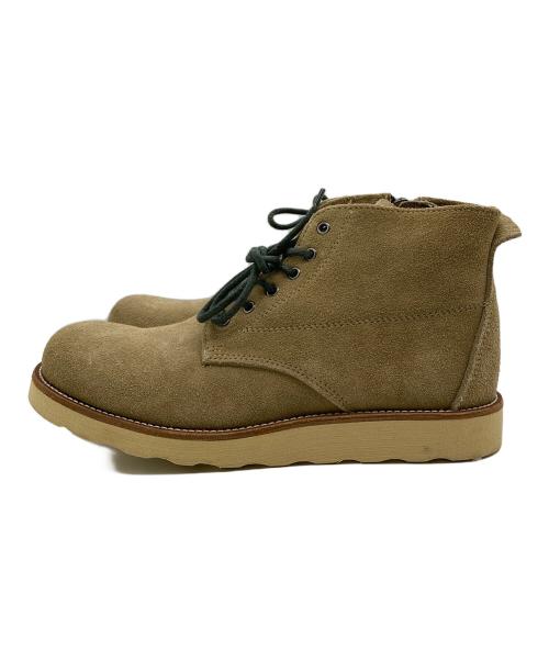 SLOW WEAR（スローウェア）SLOW WEAR (スローウェア) スウェードブーツ ベージュ サイズ:8Eの古着・服飾アイテム