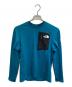 THE NORTH FACE（ザ ノース フェイス）の古着「Expedition Dry Dot Crew」｜ブルー