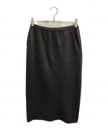 IENA（イエナ）の古着「スーパーファインスムースニットスカート」｜グレー