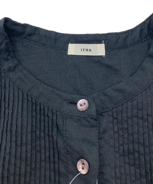 IENA（イエナ）IENA (イエナ) コットンボイルピンタックシャツワンピース ブラック サイズ:36 未使用品の古着・服飾アイテム