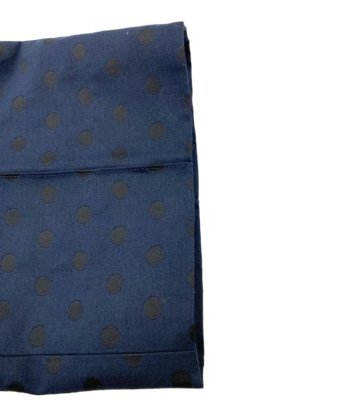 IENA（イエナ）IENA (イエナ) ドットジャガードペグトップパンツ ネイビー サイズ:36 未使用品の古着・服飾アイテム