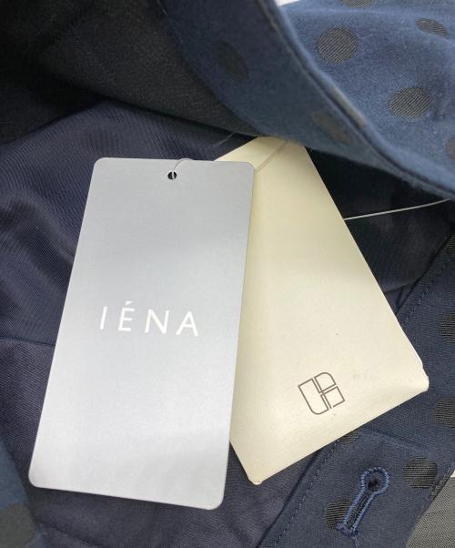 IENA（イエナ）IENA (イエナ) ドットジャガードペグトップパンツ ネイビー サイズ:36 未使用品の古着・服飾アイテム