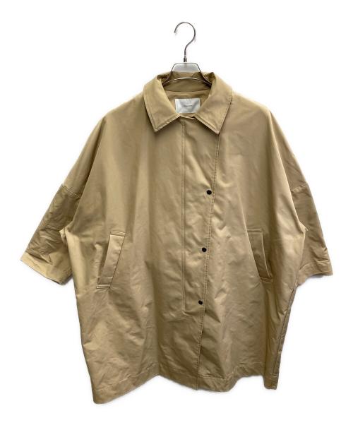 FRAMeWORK（フレームワーク）FRAMeWORK (フレームワーク) 撥水ポンチョトレンチコート ベージュ サイズ:36の古着・服飾アイテム