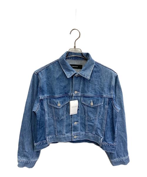 JOURNAL STANDARD（ジャーナルスタンダード）JOURNAL STANDARD (ジャーナルスタンダード) ボクシーショートデニムジャケット インディゴ サイズ:FREE 未使用品の古着・服飾アイテム