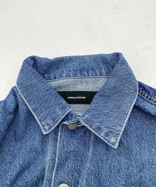 JOURNAL STANDARD（ジャーナルスタンダード）JOURNAL STANDARD (ジャーナルスタンダード) ボクシーショートデニムジャケット インディゴ サイズ:FREE 未使用品の古着・服飾アイテム