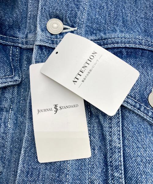 JOURNAL STANDARD（ジャーナルスタンダード）JOURNAL STANDARD (ジャーナルスタンダード) ボクシーショートデニムジャケット インディゴ サイズ:FREE 未使用品の古着・服飾アイテム
