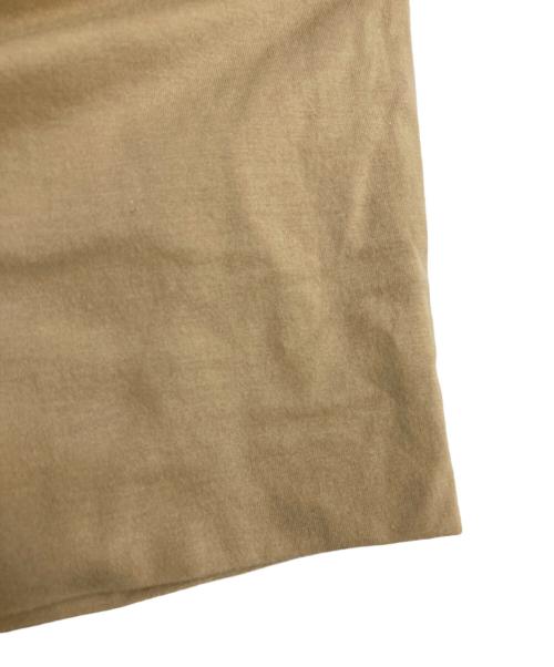 AURALEE（オーラリー）AURALEE (オーラリー) HIGH GAUGE DOUBLE CLOTH TEE ベージュ サイズ:5の古着・服飾アイテム