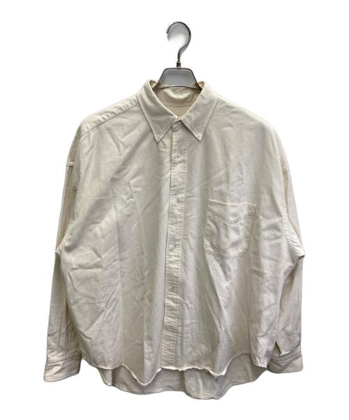 H BEAUTY&YOUTH（エイチ ビューティー&ユース）H BEAUTY&YOUTH (エイチ ビューティー&ユース) COTTON BD SHIRT アイボリー サイズ:38の古着・服飾アイテム