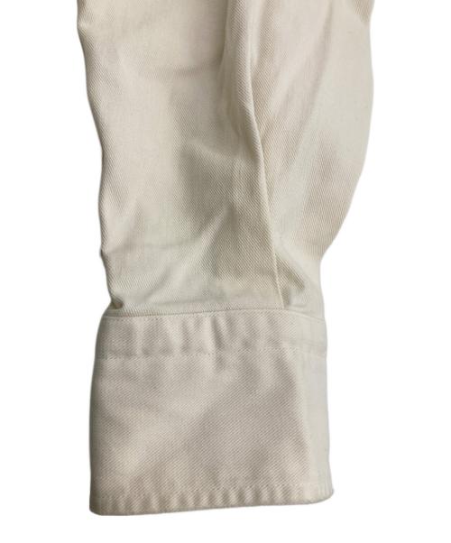 H BEAUTY&YOUTH（エイチ ビューティー&ユース）H BEAUTY&YOUTH (エイチ ビューティー&ユース) COTTON BD SHIRT アイボリー サイズ:38の古着・服飾アイテム