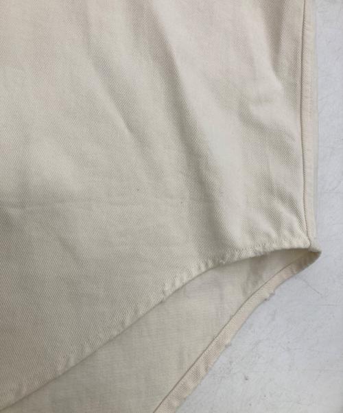 H BEAUTY&YOUTH（エイチ ビューティー&ユース）H BEAUTY&YOUTH (エイチ ビューティー&ユース) COTTON BD SHIRT アイボリー サイズ:38の古着・服飾アイテム