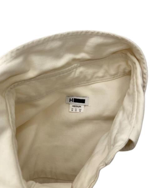 H BEAUTY&YOUTH（エイチ ビューティー&ユース）H BEAUTY&YOUTH (エイチ ビューティー&ユース) COTTON BD SHIRT アイボリー サイズ:38の古着・服飾アイテム