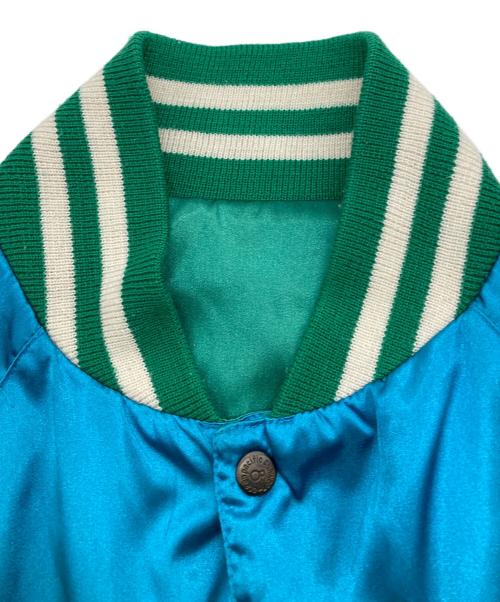 Ocean Pacific（オーシャンパシフィック）Ocean Pacific (オーシャンパシフィック) ロゴ刺繍リバーシブルナイロンジャケット ブルー サイズ:Sの古着・服飾アイテム