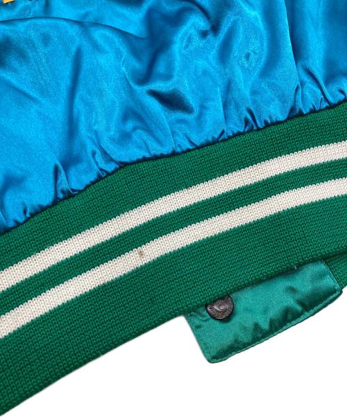 Ocean Pacific（オーシャンパシフィック）Ocean Pacific (オーシャンパシフィック) ロゴ刺繍リバーシブルナイロンジャケット ブルー サイズ:Sの古着・服飾アイテム