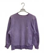 Championチャンピオン）の古着「90'sリバースウィーブスウェット」｜パープル