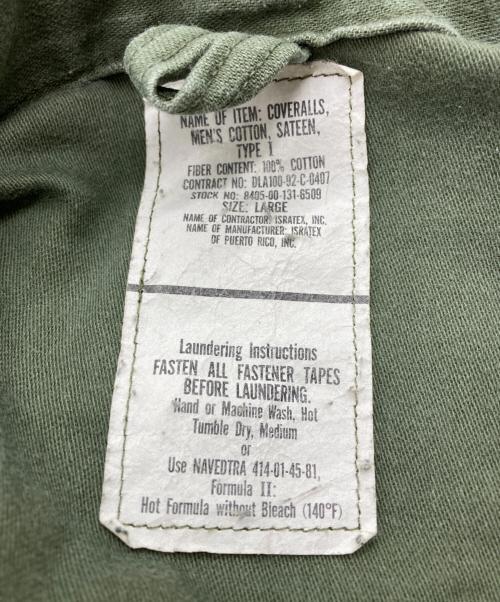 US ARMY（ユーエスアーミー）US ARMY (ユーエスアーミー) オールインワン カーキ サイズ:Ｌの古着・服飾アイテム