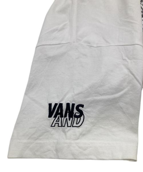 VANS（ヴァンズ）VANS (バンズ) WIND AND SEA (ウィンダンシー) Tシャツ ホワイト サイズ:XLの古着・服飾アイテム