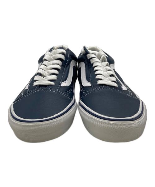 VANS（ヴァンズ）VANS (バンズ) OLD SKOOL/レザーローカットスニーカー ネイビー サイズ:US9の古着・服飾アイテム