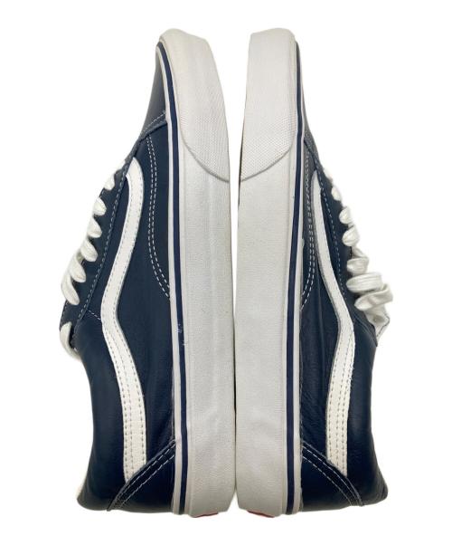 VANS（ヴァンズ）VANS (バンズ) OLD SKOOL/レザーローカットスニーカー ネイビー サイズ:US9の古着・服飾アイテム