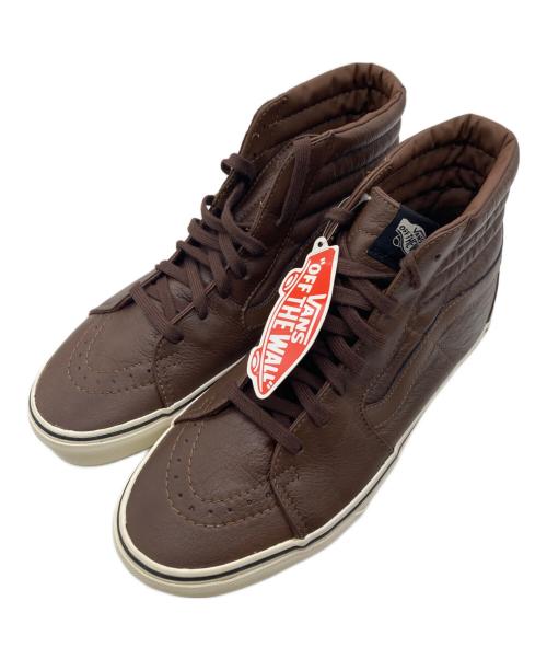 VANS（ヴァンズ）VANS (バンズ) Sk8-HI/ハイカットスニーカー ブラウン サイズ:US9の古着・服飾アイテム