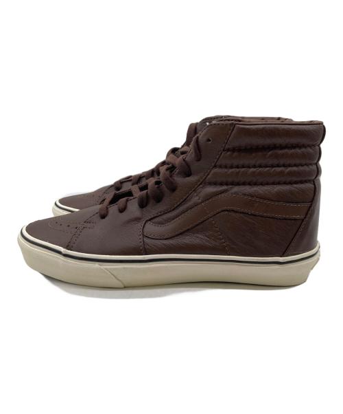 VANS（ヴァンズ）VANS (バンズ) Sk8-HI/ハイカットスニーカー ブラウン サイズ:US9の古着・服飾アイテム