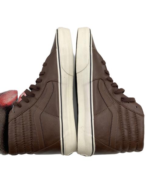 VANS（ヴァンズ）VANS (バンズ) Sk8-HI/ハイカットスニーカー ブラウン サイズ:US9の古着・服飾アイテム