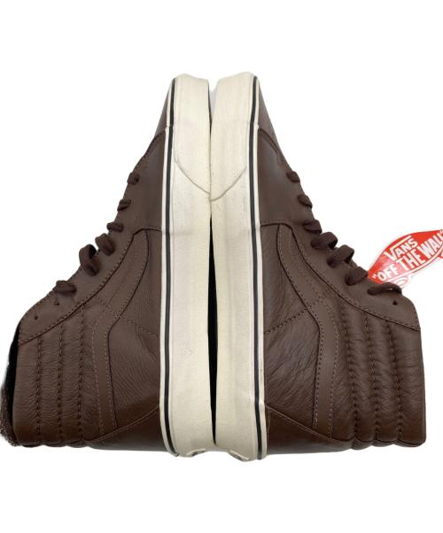 VANS（ヴァンズ）VANS (バンズ) Sk8-HI/ハイカットスニーカー ブラウン サイズ:US9の古着・服飾アイテム