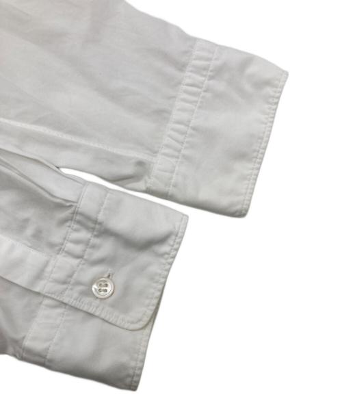 COMME des GARCONS HOMME PLUS（コムデギャルソンオムプリュス）COMME des GARCONS HOMME PLUS (コムデギャルソンオムプリュス) AD1999 ストライプ切替シャツ ブルー×ホワイト サイズ:不明の古着・服飾アイテム