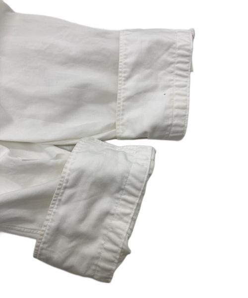 COMME des GARCONS HOMME PLUS（コムデギャルソンオムプリュス）COMME des GARCONS HOMME PLUS (コムデギャルソンオムプリュス) AD1999 ストライプ切替シャツ ブルー×ホワイト サイズ:不明の古着・服飾アイテム