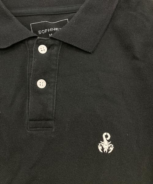SOPHNET.（ソフネット）SOPHNET. (ソフネット) ポロシャツ ブラック サイズ:Mの古着・服飾アイテム