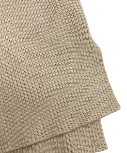 L'appartement（アパルトモン）L'Appartement (アパルトモン) Boatneck sleeveless top/ノースリーブニット ベージュ サイズ:FREE 未使用品の古着・服飾アイテム