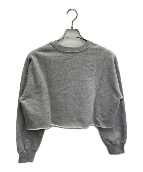 DEUXIEME CLASSE（ドゥーズィエム クラス）Deuxieme Classe (ドゥーズィエム クラス) Cropped スウェット プルオーバー グレー サイズ:Freeの古着・服飾アイテム