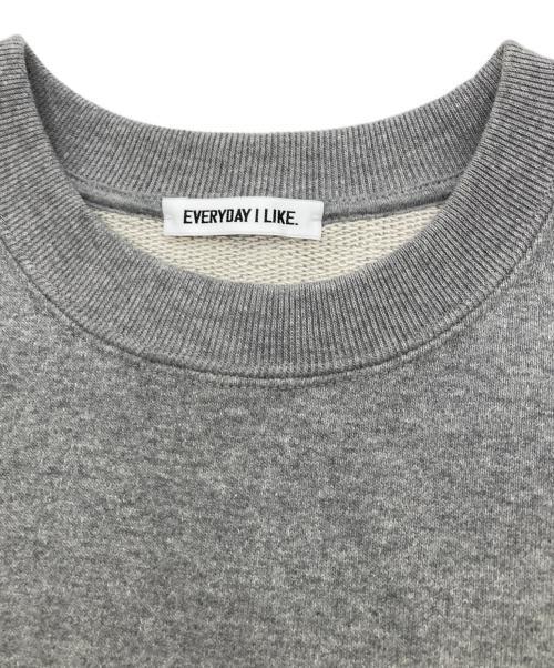 DEUXIEME CLASSE（ドゥーズィエム クラス）Deuxieme Classe (ドゥーズィエム クラス) Cropped スウェット プルオーバー グレー サイズ:Freeの古着・服飾アイテム