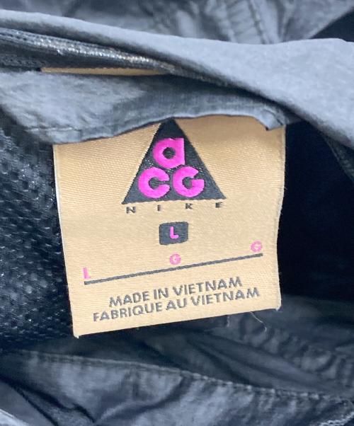 NIKE ACG（ナイキエーシージー）NIKE ACG (ナイキエージーシー) ANORAK JACKET ブラック サイズ:Lの古着・服飾アイテム