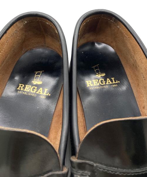 REGAL（リーガル）REGAL (リーガル) ローファー ブラック サイズ:26.5の古着・服飾アイテム
