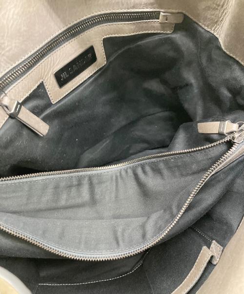 JIL SANDER（ジルサンダー）JIL SANDER (ジルサンダー) トートバッグ グレーの古着・服飾アイテム