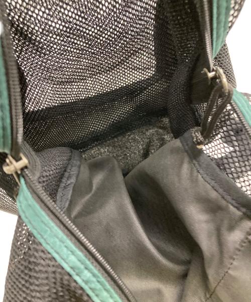NIKE（ナイキ）NIKE (ナイキ) 90s ナイロンメッシュリュック グリーン×ブラックの古着・服飾アイテム