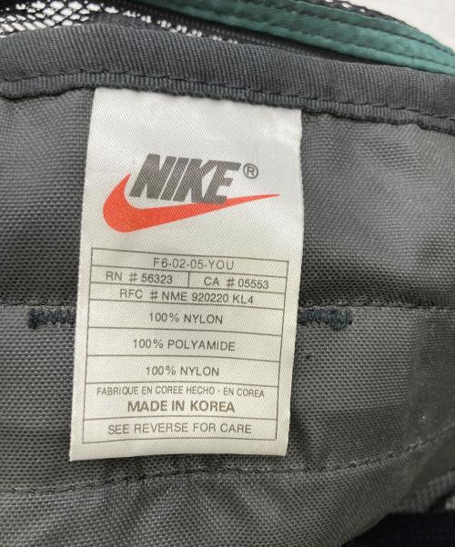 NIKE（ナイキ）NIKE (ナイキ) 90s ナイロンメッシュリュック グリーン×ブラックの古着・服飾アイテム