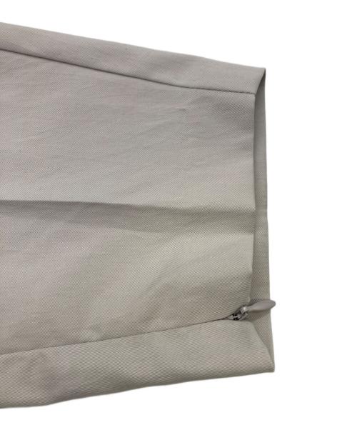 ETRE TOKYO（エトレトウキョウ）ETRE TOKYO (エトレトウキョウ) ヘムファスナーテーパードパンツ ライトグレー サイズ:Sの古着・服飾アイテム