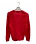 CHEMISE LACOSTE (シュミーズ ラコステ) 90s ウールカーディガン レッド サイズ:2：4500円