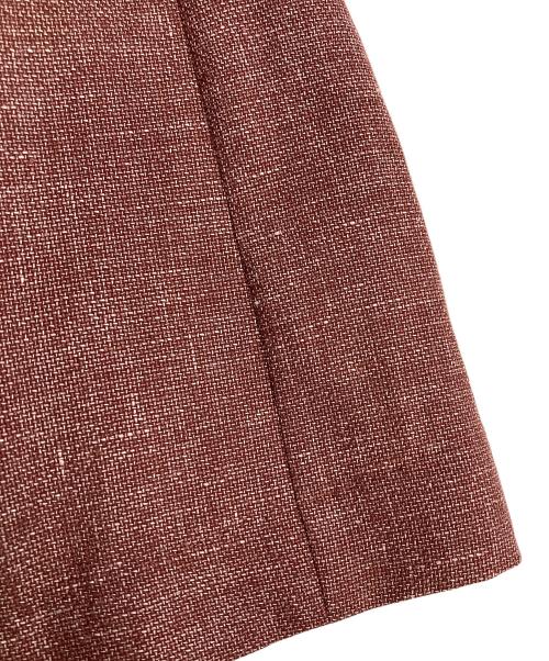 BOSS（ボス）BOSS (ボス) ウールリネンテーラードジャケット ブラウン サイズ:48の古着・服飾アイテム