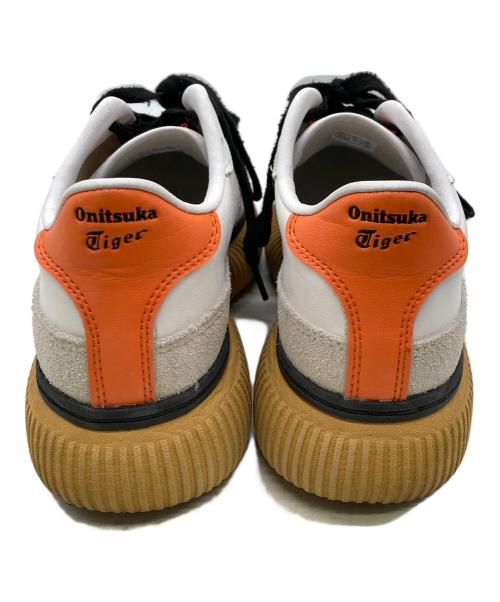 Onitsuka Tiger（オニツカタイガー）Onitsuka Tiger (オニツカタイガー) DELECITY/ローカットスニーカー オレンジ×ホワイト サイズ:23の古着・服飾アイテム
