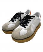 Onitsuka Tigerオニツカタイガー）の古着「DELECITY/ローカットスニーカー」｜オレンジ×ホワイト