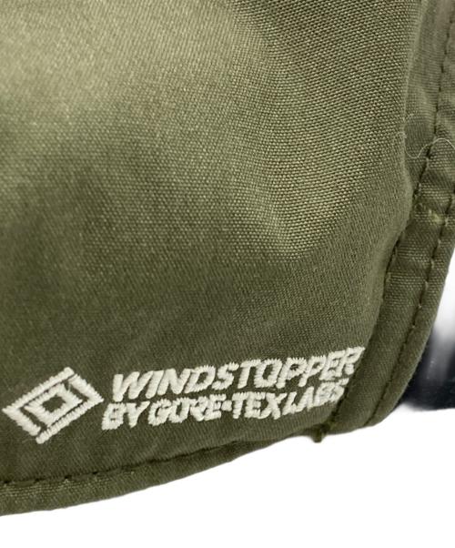 THE NORTHFACE PURPLELABEL（ザ・ノースフェイス パープルレーベル）THE NORTHFACE PURPLELABEL (ザ・ノースフェイス パープルレーベル) WINDSTOPPER Cap カーキの古着・服飾アイテム