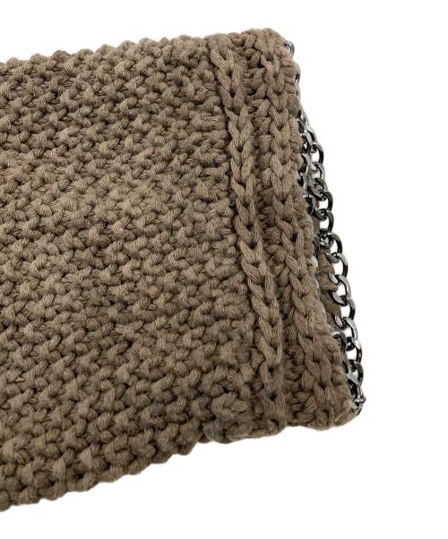 MAX&Co.（マックスアンドコー）MAX&Co. (マックスアンドコー) ノーカラーニットジャケット オリーブ サイズ:XLの古着・服飾アイテム