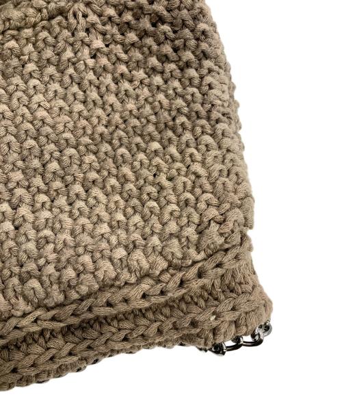 MAX&Co.（マックスアンドコー）MAX&Co. (マックスアンドコー) ノーカラーニットジャケット オリーブ サイズ:XLの古着・服飾アイテム