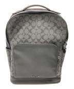 COACHコーチ）の古着「シグネチャーリュック」｜ブラック