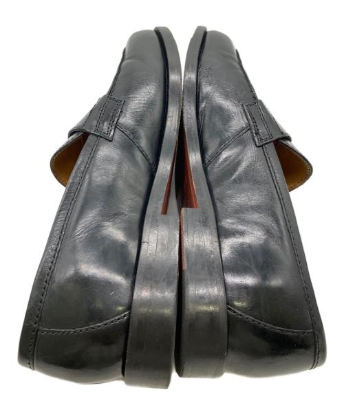 UNLINE（アンライン）UNLINE (アンライン) コインローファー ブラック サイズ:40の古着・服飾アイテム