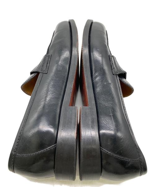 UNLINE（アンライン）UNLINE (アンライン) コインローファー ブラック サイズ:40の古着・服飾アイテム