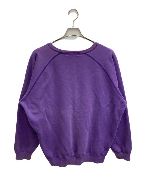 POLO RALPH LAUREN（ポロ・ラルフローレン）POLO RALPH LAUREN (ポロ・ラルフローレン) ロゴスウェット パープル サイズ:Ｌの古着・服飾アイテム